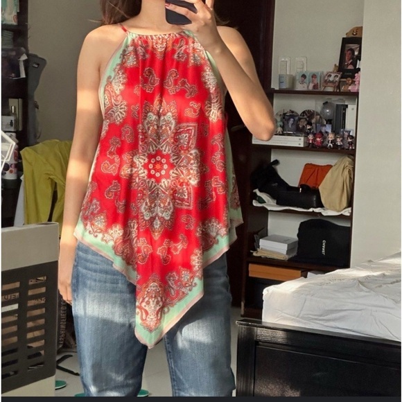 NWOT ZARA Scarf  Tank - Picture 2 of 11